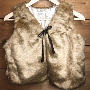 Hayden Girls Faux Fur Vest
